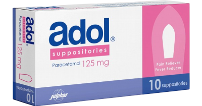 ADOL 125MG SUPP. 10`S